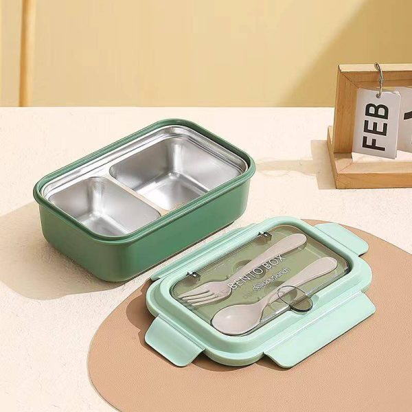 HC6527A-Stainless Leakproof Bento Lunch Box Set with Compartments