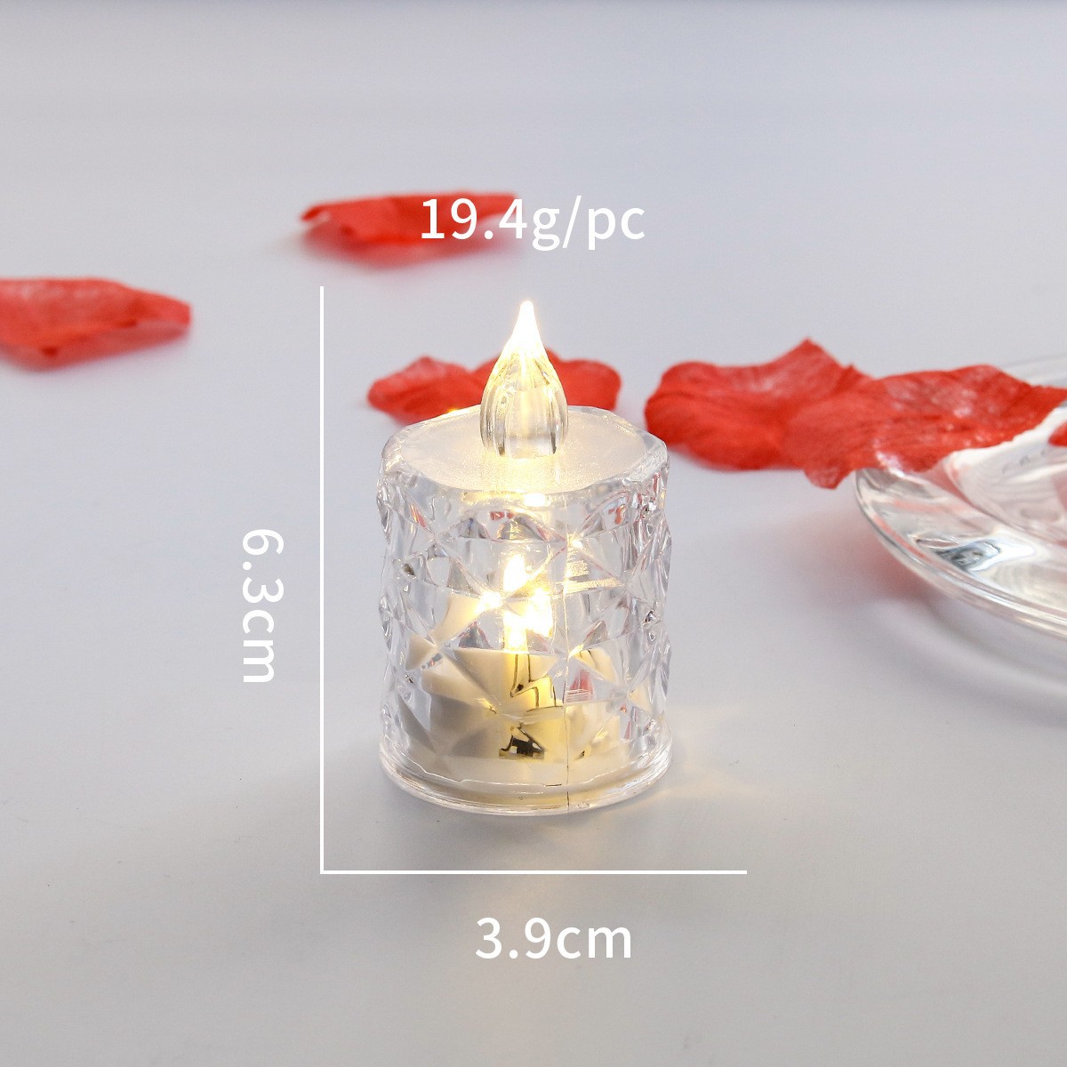 (5.5 X 6.8Cm) Transparent